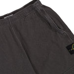 Stone Island Malfile Fleece Old Effect Shorts Charcoal  Shorts L1S156200014-S0060 V0165 Detail View 4 | GATE
