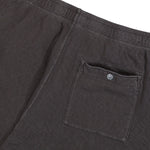Stone Island Malfile Fleece Old Effect Shorts Charcoal  Shorts L1S156200014-S0060 V0165 Detail View 5 | GATE
