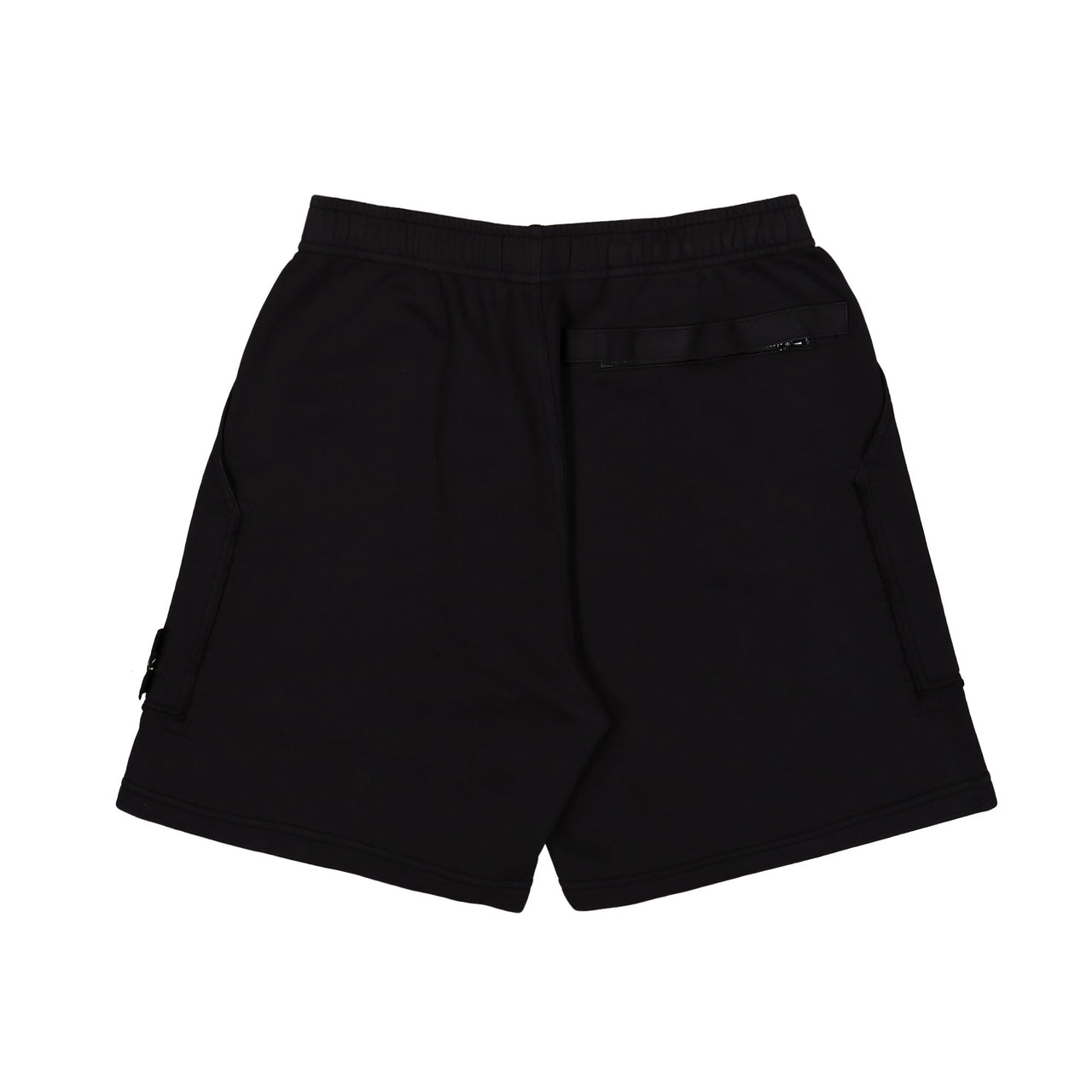 Stone Island Organic Cotton Fleece Shorts Black  Shorts L1S156200022-S0051 V0029 Detail View 1 | GATE
