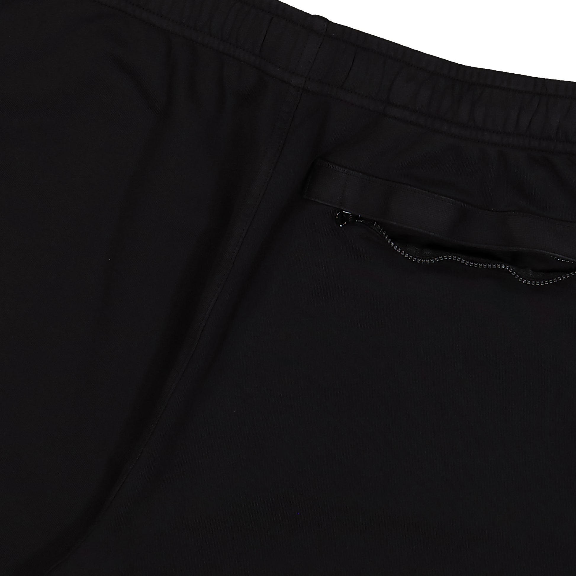 Stone Island Organic Cotton Fleece Shorts Black  Shorts L1S156200022-S0051 V0029 Detail View 5 | GATE

