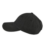 Stone Island Brushed Cotton Gabardine Hat Baseball Cap Black Caps L1S159100002-S0106 V0029 Detail View 2 | GATE

