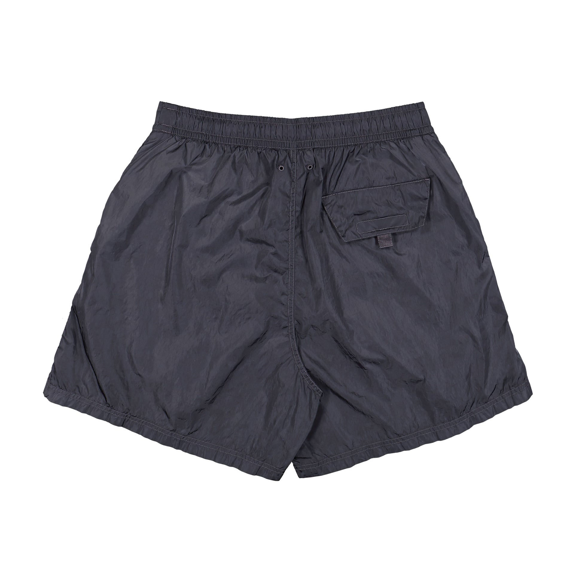 Stone Island Nylon Econyl Swim Shorts Blue Grey Swim Trunks L1S15B100002-S0E13 V002D Detail View 2 | GATE
