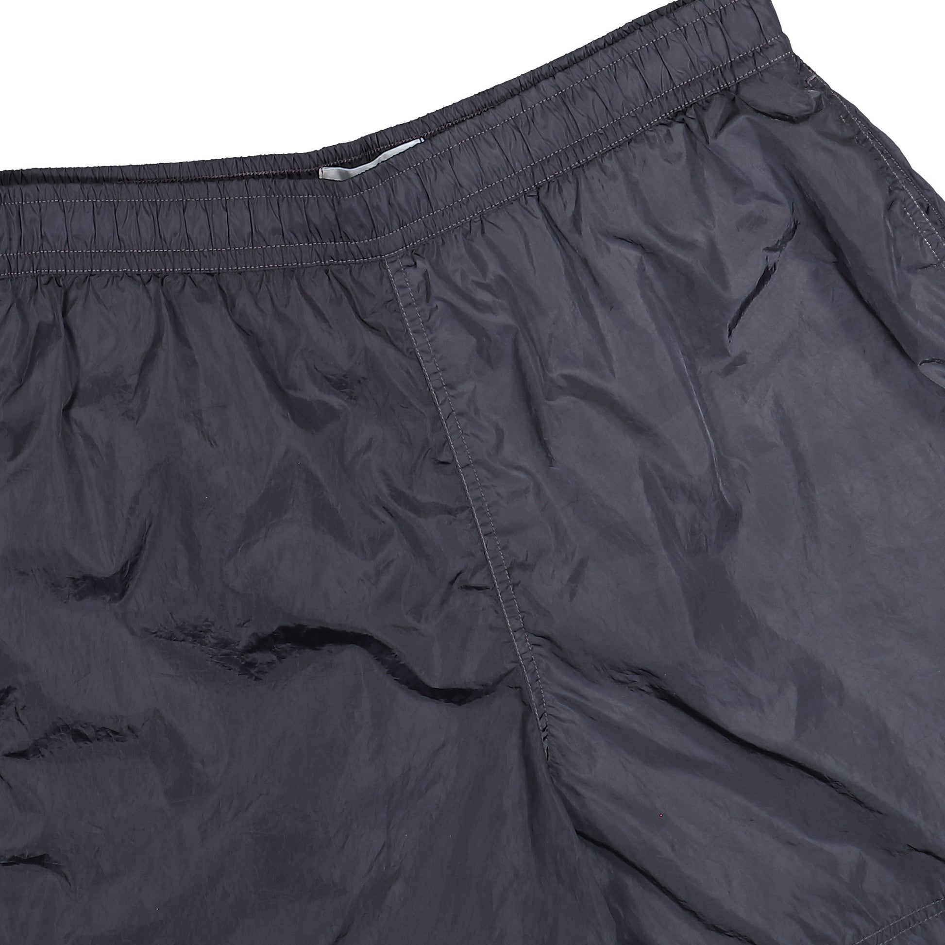 Stone Island Nylon Econyl Swim Shorts Blue Grey Swim Trunks L1S15B100002-S0E13 V002D Detail View 4 | GATE
