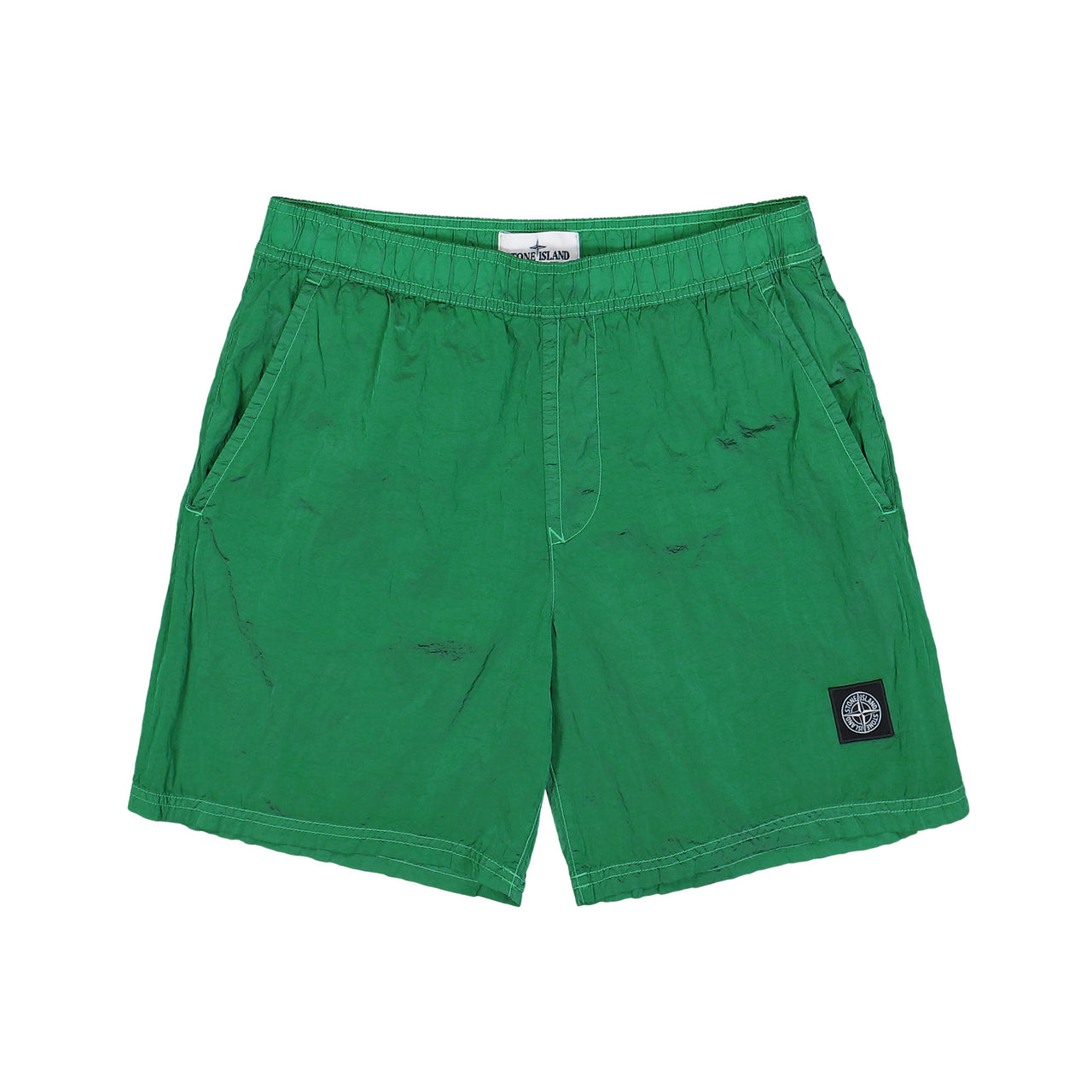 Stone Island Nylon Metal In Econyl Shorts Malachite  Shorts L1S15B100004-S0043 V005H Detail View 1 | GATE
