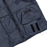 Stone Island Faded Camo Light Ripstop-TC Vest Blue Grey Vest L1S15G100006-S00E9 V002D Detail View 4 | GATE
