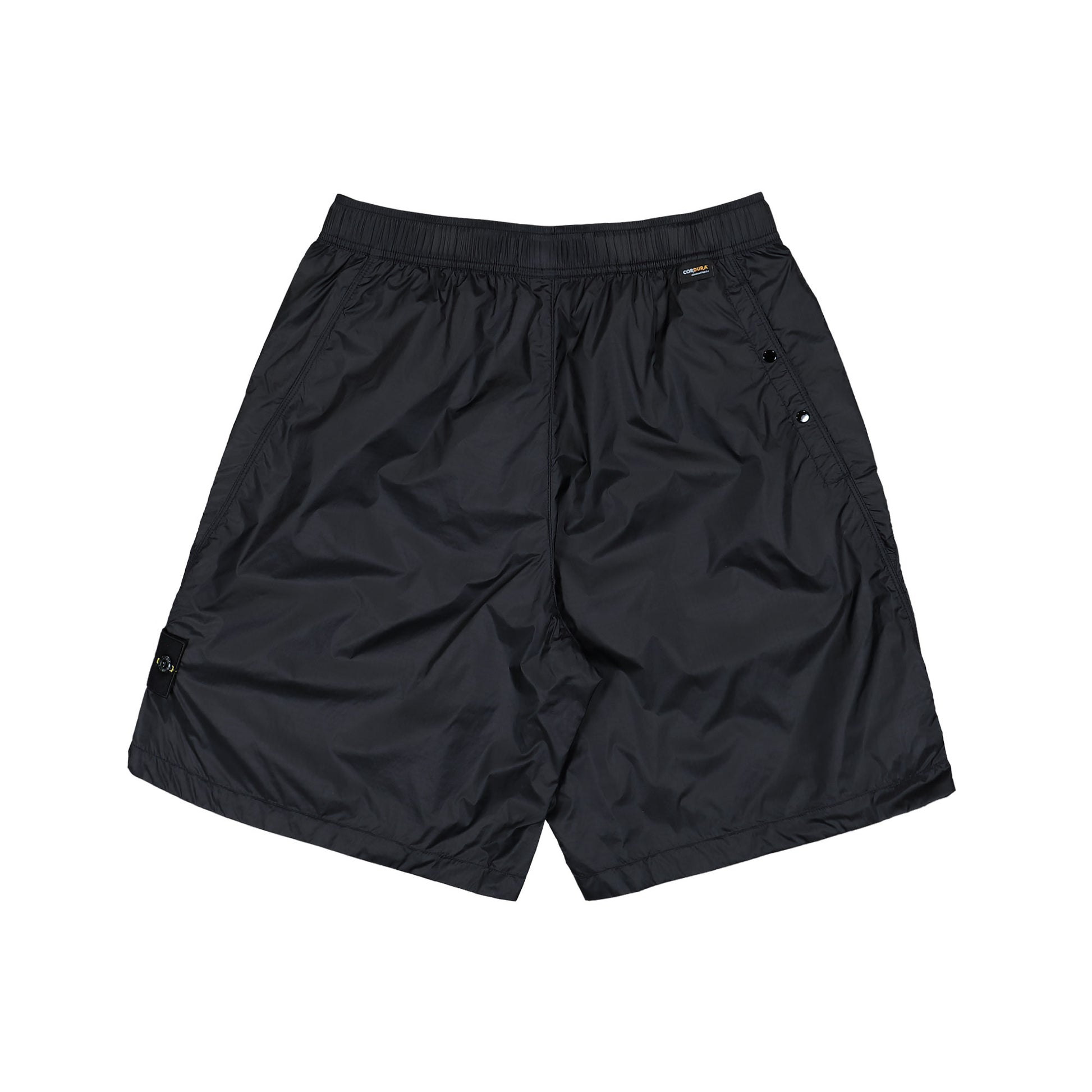 Stone Island Light Ripstop Cordura Advance Fabrics Shorts Navy Blue Shorts L1S15L100006-S0163 V0020 Detail View 2 | GATE
