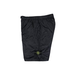 Stone Island Light Ripstop Cordura Advance Fabrics Shorts Navy Blue Shorts L1S15L100006-S0163 V0020 Detail View 3 | GATE
