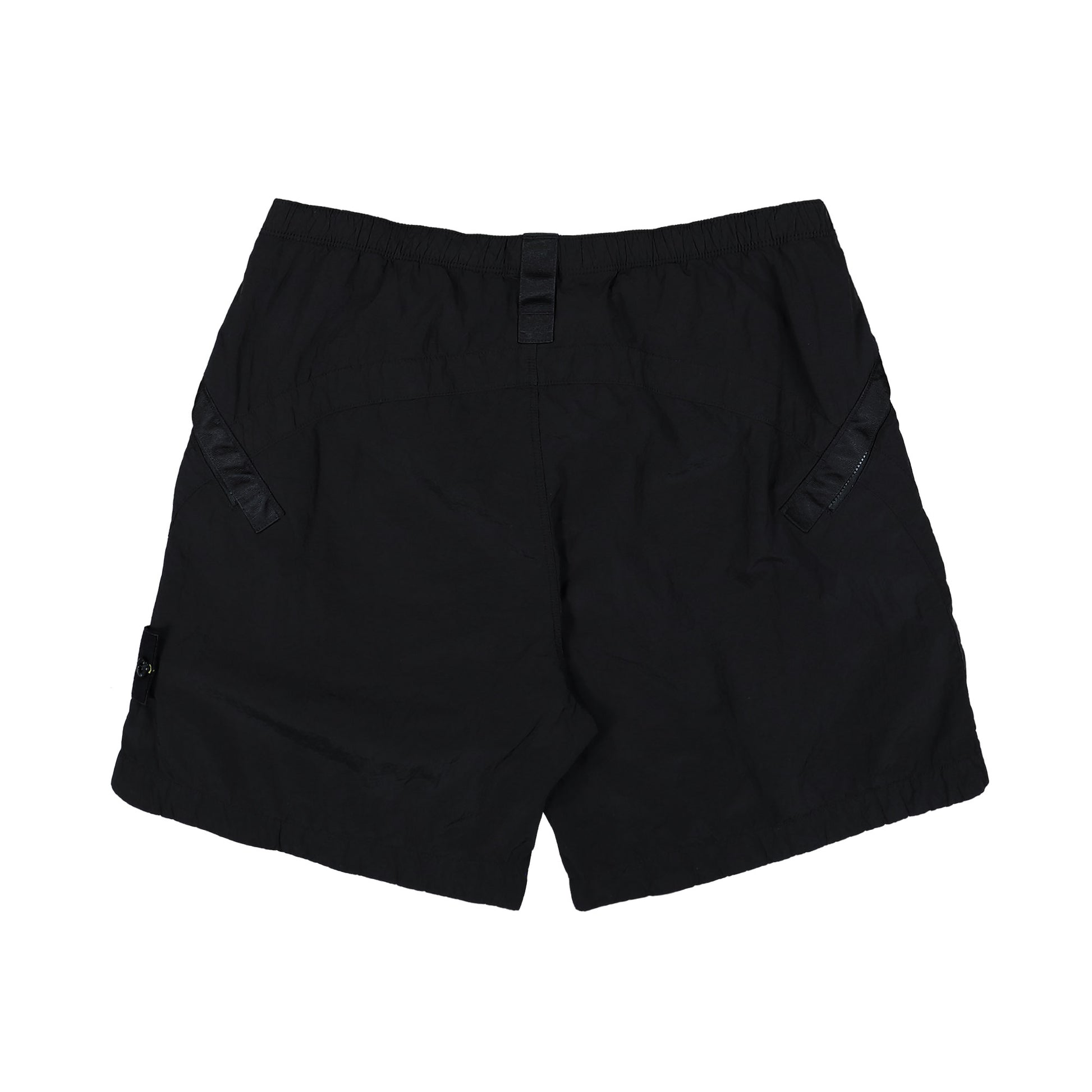 Stone Island Nylon Metal In Econyl Bermuda Shorts Black Shorts L1S15L100008-S0019 V0029 Detail View 2 | GATE
