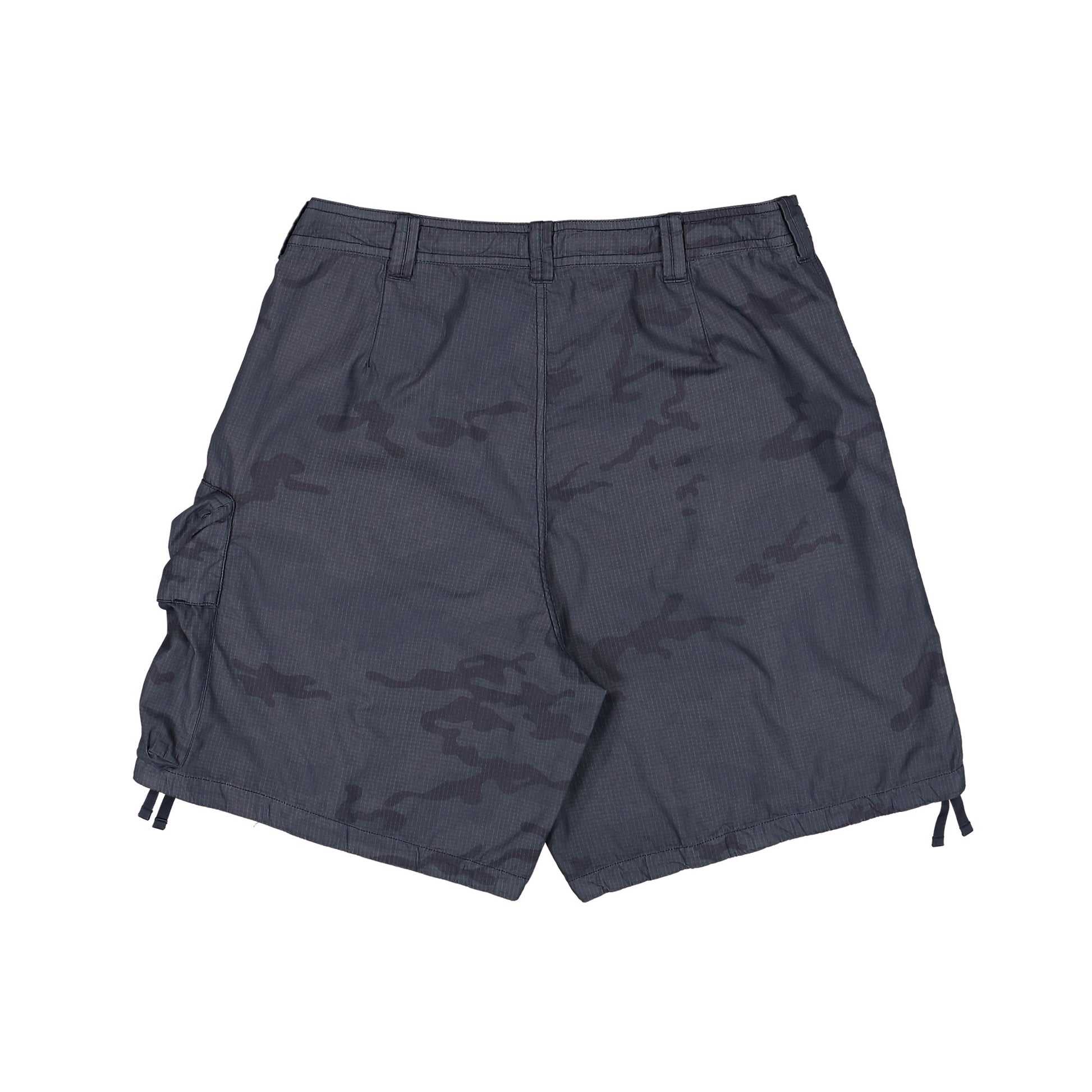 Stone Island Bermuda Loose Wide Shorts Blue Grey Shorts L1S15L100009-S00E9 V002D Detail View 2 | GATE
