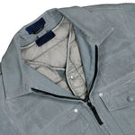 Stone Island Indigo Denim Grainy Wash Five-Pocket Jeans Grey Jackets L2S144100002-S0J28 V0060 Detail View 5 | GATE