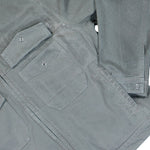 Stone Island Indigo Denim Grainy Wash Five-Pocket Jeans Grey Jackets L2S144100002-S0J28 V0060 Detail View 6 | GATE