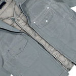 Stone Island Indigo Denim Grainy Wash Five-Pocket Jeans Grey Jackets L2S144100002-S0J28 V0060 Detail View 8 | GATE