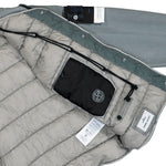 Stone Island Indigo Denim Grainy Wash Five-Pocket Jeans Grey Jackets L2S144100002-S0J28 V0060 Detail View 9 | GATE