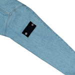 Stone Island Coach Jacket W Button Fastening Blue Light Wash Jackets L2S144100006-S0J33 VJ204 Detail View 5 | GATE