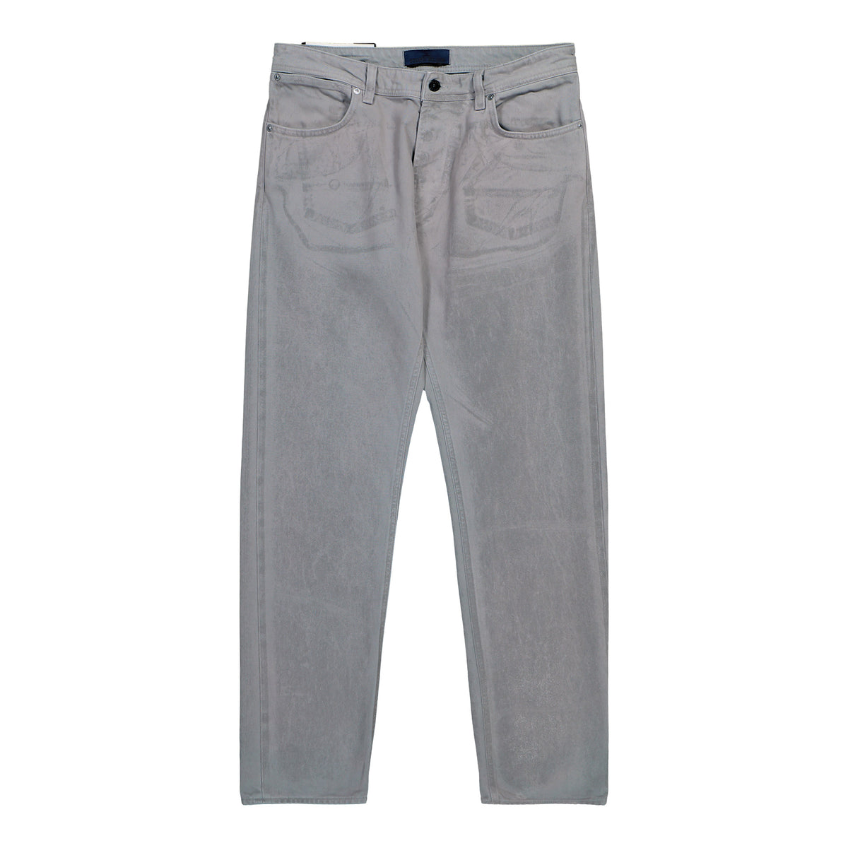 Stone Island Light Bull Denim-TC Reflective Lamination Jeans Grey Denim L2S14J100005-S0J28 V0060 Detail View 1 | GATE