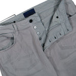 Stone Island Light Bull Denim-TC Reflective Lamination Jeans Grey Denim L2S14J100005-S0J28 V0060 Detail View 6 | GATE