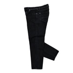 Stone Island Loose-Fit Grainy Wash Black Denim Trousers Black Medium Wash Denim L2S14J100006-S0J32 VJ902 Detail View 3 | GATE