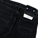 Stone Island Loose-Fit Grainy Wash Black Denim Trousers Black Medium Wash Denim L2S14J100006-S0J32 VJ902 Detail View 5 | GATE