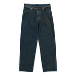 Stone Island Loose-Fit Laser Pigment Indigo Denim Trousers Blue Black Denim L2S14J100006-S0J40 VJ229 Detail View 1 | GATE