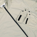 Stone Island Comfort-Fit Zip-Up Overshirt With Chest Pocket Sand Jackets L2S151200015-S0474 V0095 Detail View 4 | GATE