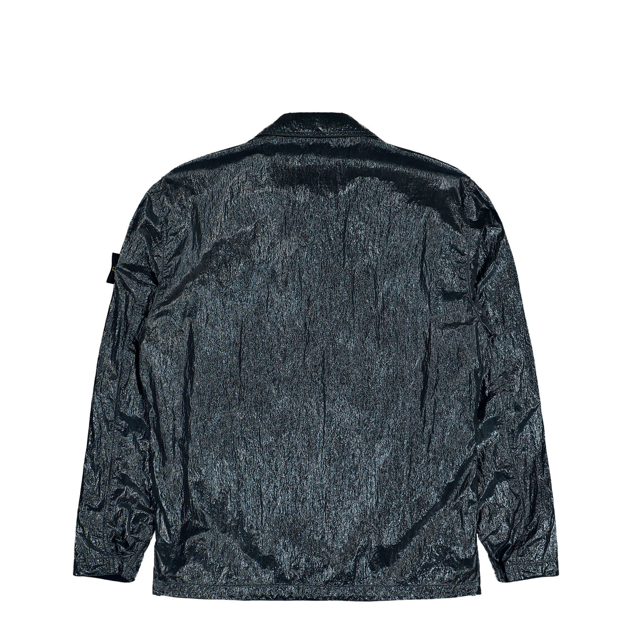 Stone Island Overshirt W Polyurethanic Resin Coating Black Jackets L2S151200031-S0445 V005S Detail View 1 | GATE