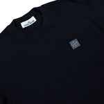 Stone Island Tonal Compass Patch Longsleeve T-Shirt Navy Blue Longsleeves L2S152100007-S0500 V0020 Detail View 3 | GATE