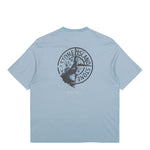 Stone Island Desert Print T-Shirt Ash Grey T-Shirts L2S152100001-S0534 V0049 Detail View 2 | GATE
