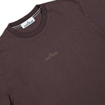 Stone Island Compass Back Print SS T-Shirt Dark Burgundy T-Shirts L2S152100001-S0E19 V0011 Detail View 3 | GATE