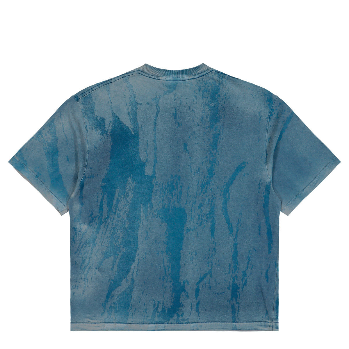 Stone Island Laser Colour Garment Dyed Bark Print T-Shirt Grey T-Shirts L2S152100002-S0440 V0060 Detail View 2 | GATE