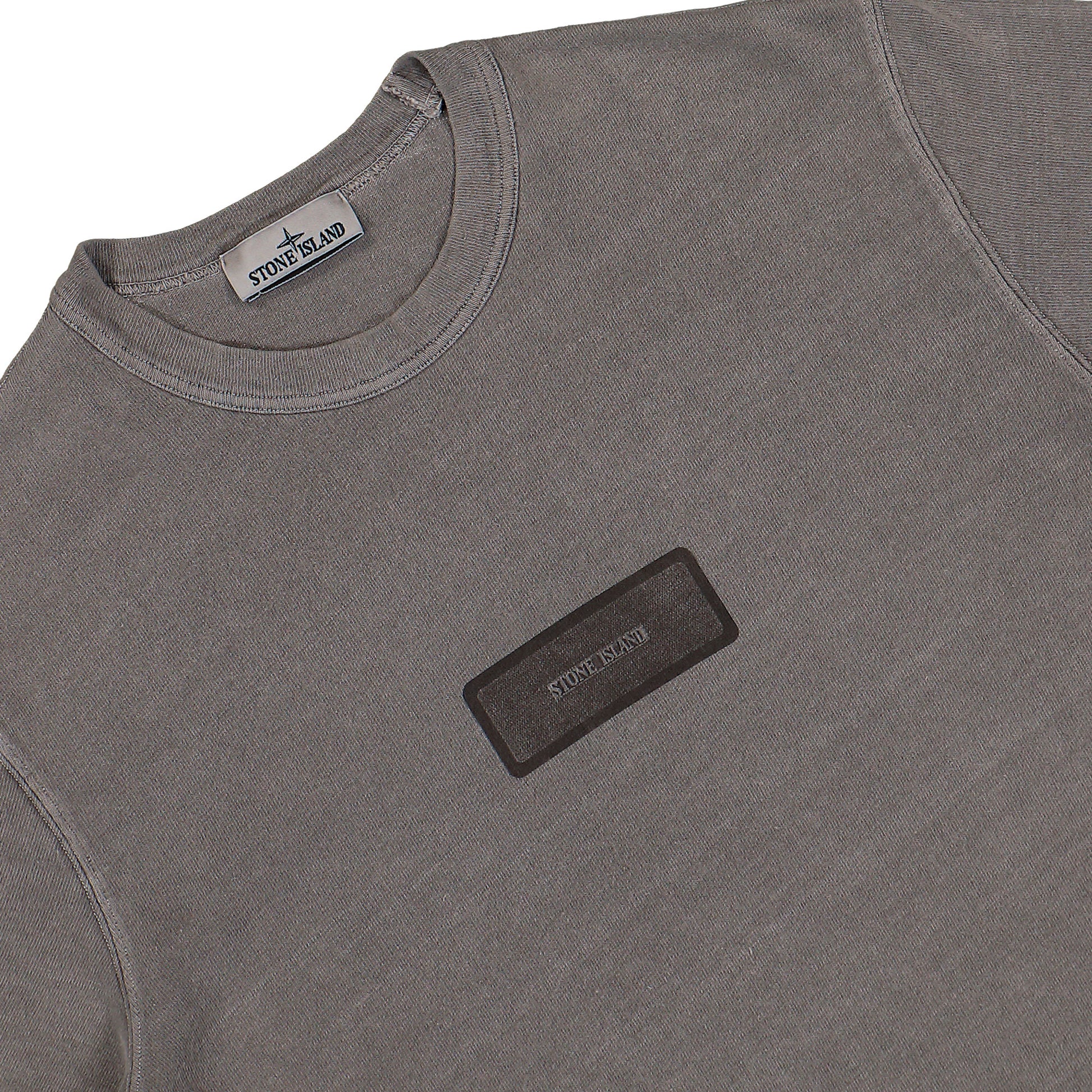 Stone Island SS T-Shirt Grey T-Shirts L2S152100012-S00T5 V0060 Detail View 3 | GATE
