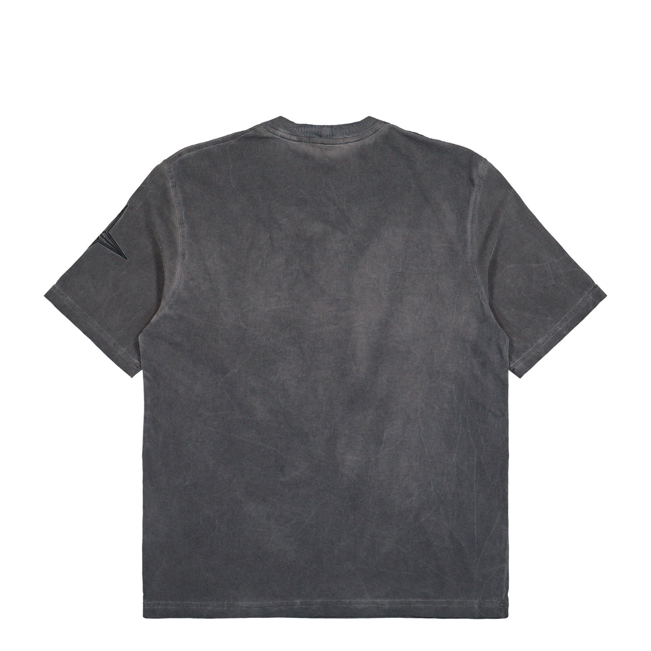 Stone Island Uneven Pigment Dyed T-Shirt Black  T-Shirts L2S152100024-S00V3 V0029 Detail View 1 | GATE
