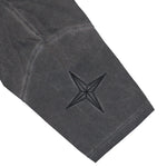 Stone Island Uneven Pigment Dyed T-Shirt Black  T-Shirts L2S152100024-S00V3 V0029 Detail View 4 | GATE
