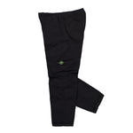 Stone Island Loose-Fit Cargo Trousers With Snap Pockets Black Pants L2S153100003-S0A10 V0029 Detail View 3 | GATE