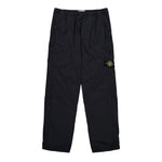Stone Island Loose-Fit Trousers With Dual Zip Back Pockets Black Pants L2S153100017-S0474 V0029 Detail View 1 | GATE