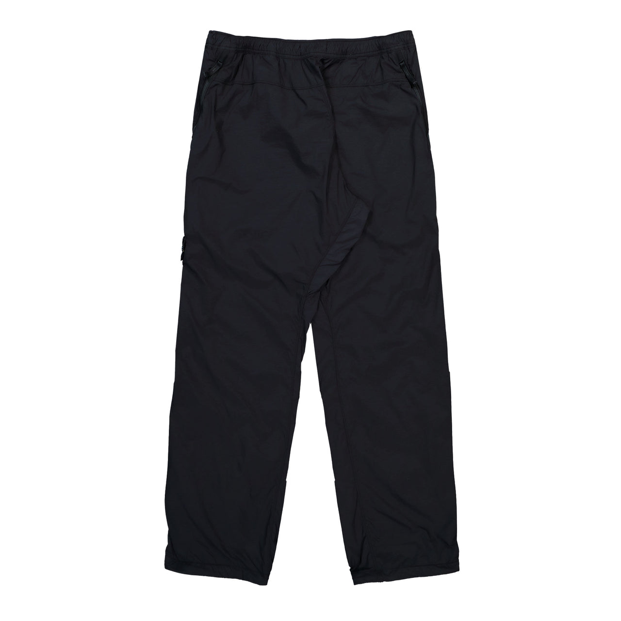Stone Island Loose-Fit Trousers With Dual Zip Back Pockets Black Pants L2S153100017-S0474 V0029 Detail View 1 | GATE