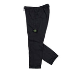 Stone Island Loose-Fit Trousers With Dual Zip Back Pockets Black Pants L2S153100017-S0474 V0029 Detail View 3 | GATE