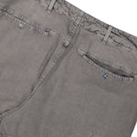 Stone Island Loose-Fit Cargo Trousers With Drawstring Cuffs Grey Pants L2S153100038-S00T6 V0060 Detail View 5 | GATE