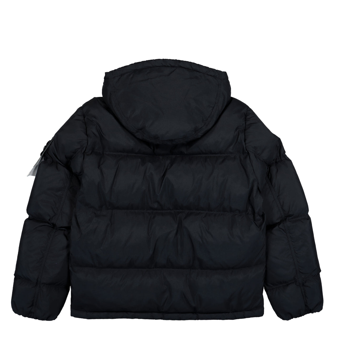 Stone Island Ripstop CORDURA® Tear Resistant Down Jacket With Detachable Hood Black Jackets L2S154100013-S0483 V0029 Detail View 1 | GATE