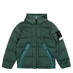 Stone Island Nylon Metal Down Jacket W Anti Drop Finish Ocean Green Jackets L2S154100019-S0019 V005T Detail View 1 | GATE