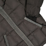 Stone Island Hooded Down Jacket W Wind Resistance And Anti Drop Lead Grey Jackets L2S154100034-S0A23 V0062 Detail View 4 | GATE