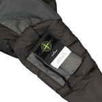 Stone Island Hooded Down Jacket W Wind Resistance And Anti Drop Lead Grey Jackets L2S154100034-S0A23 V0062 Detail View 5 | GATE