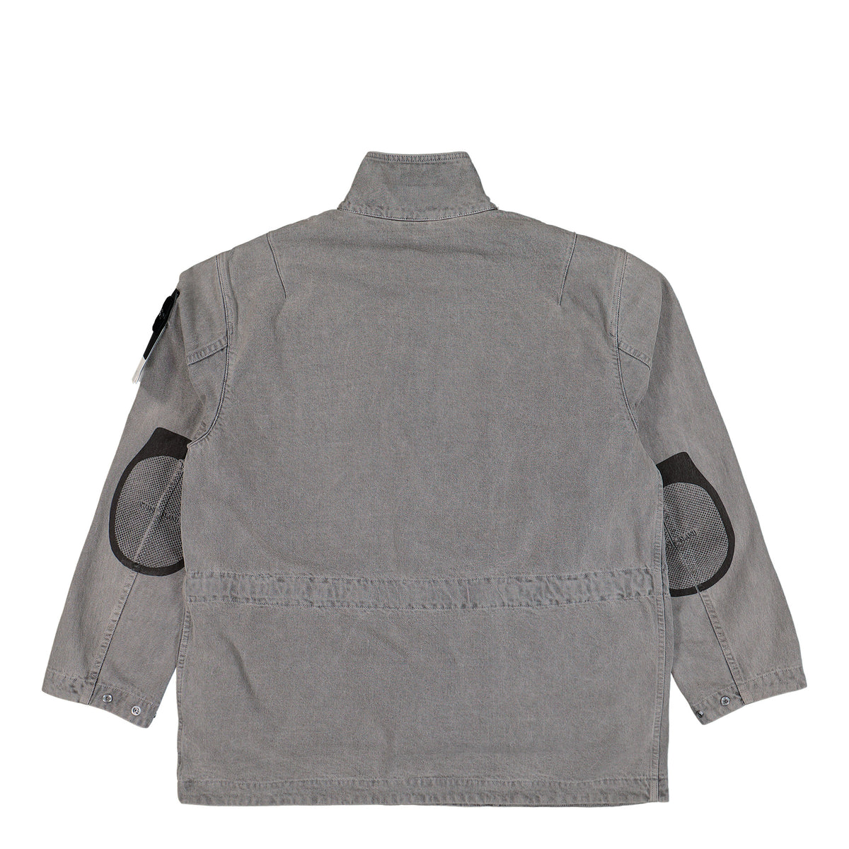 Stone Island Mineral Dyed Cotton Gabardine-TC Jacket W Removable Vest Grey Jackets L2S154100064-S00T4 V0060 Detail View 2 | GATE
