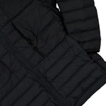 Stone Island Seamless Tunnel Hooded Down Jacket With Anti Drop Finish Black Jackets L2S154100107-S0183 V0029 Detail View 3 | GATE