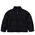 Stone Island Garment Dyed Crinkle Reps NY Down Jacket With Wind Resistance Black Jackets L2S154100109-S0A23 V0029 Detail View 1 | GATE