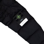 Stone Island Garment Dyed Crinkle Reps NY Down Jacket With Wind Resistance Black Jackets L2S154100109-S0A23 V0029 Detail View 6 | GATE