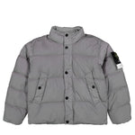 Stone Island Garment Dyed Crinkle Reps NY Down Jacket With Wind Resistance Grey Jackets L2S154100109-S0A23 V0060 Detail View 1 | GATE