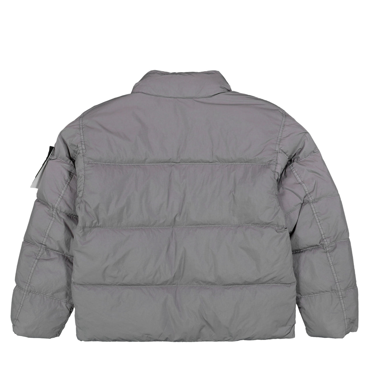 Stone Island Garment Dyed Crinkle Reps NY Down Jacket With Wind Resistance Grey Jackets L2S154100109-S0A23 V0060 Detail View 1 | GATE