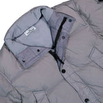 Stone Island Garment Dyed Crinkle Reps NY Down Jacket With Wind Resistance Grey Jackets L2S154100109-S0A23 V0060 Detail View 3 | GATE
