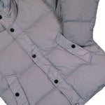 Stone Island Garment Dyed Crinkle Reps NY Down Jacket With Wind Resistance Grey Jackets L2S154100109-S0A23 V0060 Detail View 4 | GATE