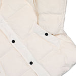 Stone Island Garment Dyed Crinkle Reps NY Down Jacket With Wind Resistance Ivory Jackets L2S154100109-S0A23 V0093 Detail View 4 | GATE